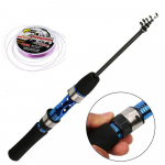 Kaasaskantav Sougayilang 1tk Joran Pancing Teleskopik Travel Udangi &otilde;ngeritv sinine