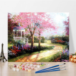 DIY Maalimine numbrite j&auml;rgi Kunst numbrid Maalimine Hobid Digitaalne &otilde;limaal Kodukaunistamine K&auml;sit&ouml;&ouml; 40x50cm no frame