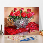 Kunst DIY Maalimine numbrite j&auml;rgi Digitaalne &otilde;limaal Hobid Numbrimaal Kodukaunistus Teemantmaal &Otilde;limaal 40x50cm no frame