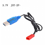 3,7 V akulaadimisseadmed USB akulaadija JST-2P vastupidise naispistiku jaoks