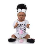 KEIUMI 57 CM Reborn Baby Dolls Full Body Dolls Silicone Soft Touch Uus moodne Reborn Baby Girl kollektsiooni m&auml;nguasi lastele kingitus 57cm