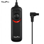 YouPro N3 t&uuml;&uuml;pi katiku vabastuskaabel taimeriga kaugjuhtimispult 1,2 m/3,9 jalga, asendus seadmele Canon 7D 7DII must
