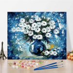 Digitaalne &otilde;limaal L&otilde;uend Numbrite maalimine Ise ise maalimine numbrite j&auml;rgi &Otilde;limaal K&auml;sitsi valmistatud 40x50cm no frame