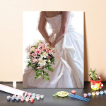 Kodukaunistus DIY Maalimine numbrite j&auml;rgi L&otilde;uend Digitaalne &otilde;limaal Kunst Numbrid &Otilde;limaal 40x50cm no frame