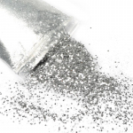 50G/pakk Laser Gold Sliver seeria Nail Art Sequin Flake Nail Glitter pulber s&auml;rav k&uuml;&uuml;nekunsti kaunistus