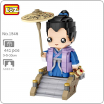 LOZ 1546 Hiina iidne valge mao legend, &otilde;petlase vihmavarjusild, 3D miniplokid, klotsid, ehitusm&auml;nguasi lastele, kingitus ilma karbita