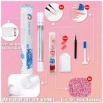 Huacani teemantmosaiik j&otilde;ulud lumegloobus Teemantmaal Ristpistes Teemanttikandid T&auml;iskomplekt Mustrid Rhinestones Kunst LK1 Full Square 20*30 cm