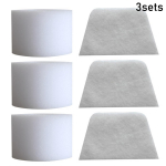 3 komplekti filtrit Shark Rotatori mootoriga t&otilde;stetava vahufiltri jaoks Ic205 Icz160 Icz260