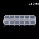 56/48/32/12 pesa plastikust 5d teemantmaalimise tarvikute kast helmed kuvari hoiukarp teemanttikandi ristpistet&ouml;&ouml;riistade jaoks 12 grids