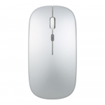 2,4G BT 5.0 juhtmevaba &otilde;huke laetav hiir V&auml;hem m&uuml;ra, 3 reguleeritav DPI 7-v&auml;rviline hingamisvalgus With Light hall