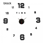 3D helendav seinakell peegelseinakleebised Loomingulised DIY kellad Eemaldatav kunstkleebis Kodukaunistus Elutuba Kuum kvartsn&otilde;el M