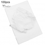100 tk praktiline kuivana hoidmine tolmuvastased riided vooderpaber Niiskuskindel Kergesti kokkuvolditav jalatsite pakkimiseks valge