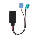 Autoraadio Mini ISO 6Pin 8Pin BT 5.0 Aux pistiku kaabli adapteri vahetus Renault raadio jaoks must