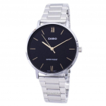 Casio Quartz MTP-VT01D-1B MTPVT01D-1B analoog meeste k&auml;ekell must