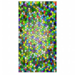 Vitraažakna kile l&auml;bipaistmatu j&auml;&auml;tunud privaatsuskaitse korduvkasutatav eemaldatav kodukaunistusega kiriku aknakate 50cm x 120cm