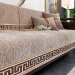 1 tk kerge luksusliku stiiliga diivanikate, Four Seasons universaalne libisemisvastane &scaron;enill-diivani kate magamistoa kontori elutoa sisekujunduseks 110*210CM