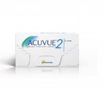 ACUVUE 2 - Two Week Reusable Contact Lenses Clear, Pack of 6 lenses | From Johnson&Johnson Optical Power -2.75