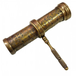 Messingist kaleidoskoop, vanaaegne kaleidoskoop, kingitus, s&uuml;nnip&auml;evakingitus, puslekingitus lastele, kingitus lastele, kingitus lapselapsele