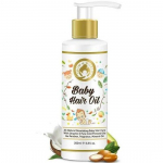 Mom & World Baby Hair Oil With Organic & Coldpressed Natural Oil For Kids 200 ml