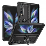 Tolmukindel libisemiskindla r&otilde;ngahoidja &uuml;mbris Samsung Galaxy Z Fold4 5g Fold 4 Fold3 Fold 3 Koputusvastane kaitsekate for Samsung Z Fold 4 roosa kuldne v&auml;rv