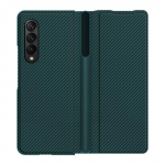 Kaitse&uuml;mbris Samsung Galaxy Z Fold 4 5g jaoks Klapp Ehtne Nahast Kate K&uuml;ljelt Eemaldatava Pliiatsihoidjaga Samsung Z Fold 4 &Uuml;mbrise jaoks Only case No Pen