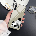 Loomade armas seakassi &uuml;mbris Samsung Galaxy A71 A72 A70 A73 A53 A13 5g A03 A22 A21s A03 Core A42 A52 klaasist kate Coque Capa jaoks For Samsung A02