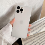 Lihtne &uuml;li&otilde;huke matt pehme &uuml;mbris iPhone'i 13 12 11 Pro Max X Xr Xs Max 7 8 Plus Se 2020 l&auml;bipaistvast silikoonist tagakaane nahale For iPhone 13 Mini puhas