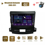Androidi autoraadio multimeediumivideopleier Mitsubishi Outlanderile 2005-2011 Nupuga WiFi BT 2 Din 1+16GB 1+16GB