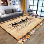 Sarja Horror Skulls mustriga vaibad elutuppa Magamistoa voodi k&otilde;rval Pehme Halloweeni peokaunistusala Vaip Salongi Diivanimatt 40x120cm