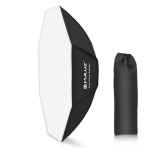 PULUZ 95 cm Speedlite v&auml;lklambi kaheksanurkne paraboolne Softbox Bowens Mount difuusor