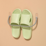 Multifunktsionaalsed isekleepuvad seinale kinnitatavad hoiuriiulid k&ouml;&ouml;giriistade jaoks Vannitoar&auml;tikud Elutoajalatsid Sussid Konksud Korraldaja Veekindel kollane