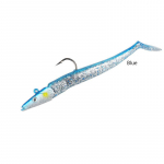 11cm/19g kaugp&uuml;&uuml;k merep&uuml;&uuml;gil Pehmed p&uuml;&uuml;gi landid Kunsts&ouml;&ouml;t uputav plii jigging kalap&uuml;&uuml;gi tarvik sinine