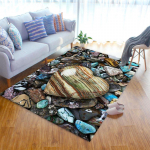 V&auml;rviline kivimustriline vaip p&otilde;randal Suur vaip Elutoa pehme vannitoamatt Libisemisvastane Love Magamistoa sisustus 40x120cm