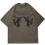 Angel Dark Print Unisex T-s&auml;rk M hall