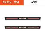 4tk uksel&auml;vekaitse l&auml;ve katte kristallplaadi kleebis Mini Cooper S JCW One R55 R56 R60 Countryman autole R56-Red Jack red