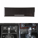 Real Carbon Fiber Car Styling Center juhtpaneel tuhatoosi kasti katte trimm VW Touareg 2011 2012 2013 2014 2015 2016 2017 jaoks