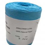 240M DIY pabern&ouml;&ouml;r 100% RAFFIA looduslikust kiust paberist kudumisl&otilde;ng punutud n&ouml;&ouml;ri tarvikud suvel A