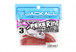 Jackall Soft Lure SW Light M&auml;ng Peke Ring 3.0 Clear Red Flake (4231)