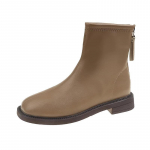 Uued platvormkingad Naiste saapad &uuml;mmarguse varbaga t&otilde;mblukk Kevad s&uuml;gismood PU-nahast poolsaapad Naiste Chelsea s&auml;&auml;re keskosa saapad 40