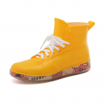 Uued moodsad vihmajalatsid vabaajajalatsid T&uuml;drukutele Tide kingad Paarispordi veekindlad jalan&otilde;ud Vihmasaapad 38 kollane