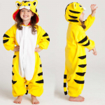 Kigurumi Sharks Hunt Onesie Lapsed &Uuml;kssarvikud tiigrid koaalad Pidžaamad Lastele Loomad Multifilmid Sleepers Kost&uuml;&uuml;mid Cosplay T&uuml;drukud Licorne Jumspuit 4t