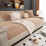 Diivanikatted elutuppa libisemiskindlad diivani kate Chaise Lounge Diivanimatt Nordic universaalne nurgadiivani r&auml;tik 90x180cm kaamel