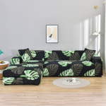 Prinditud nurgadiivanikatted elutuppa elastne spandex diivanikate, veniv kattekiht, L-kujuline diivan, vaja osta 2tk diivanikatet Large(190-230cm)1pc