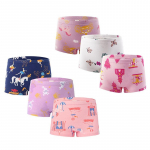 6 paari Lastele T&uuml;drukutele Print Boxer Alusp&uuml;ksid Mugav aluspesu 150