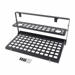 Metallist pagasiruumi pakiruumi pakiraami kokkupandav riiul Jeep Wrangler JL 2018 Up autotarvikutele must