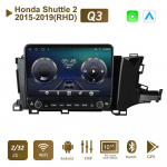 Android autoraadio Honda Shuttle 2 2015-2019 jaoks nuppude ja nupuga 10-tolline multimeediam&auml;ngija navigatsioon GPS Carplay 2+32GB