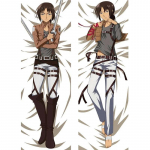 Anime Shingeki no Kyojin Attack on Titan Eren Jaeger Ackerman Levi Ymir padjakate kallistav keha padjap&uuml;&uuml;r 120x40cm