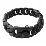 Tugevad metallist koeraketi kaelarihmad roostevabast terasest lemmikloomade treenimisrihm suurtele koertele Pitbull Bulldog h&otilde;bedane kuldne n&auml;ituserihm 35cm