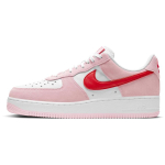 Nike Air Force 1 Low 07 QS Valentinip&auml;ev Armastuskiri Unisex tossud Roosa Tulp-Roosa &Uuml;likoolipunane DD3384-600 42 white
