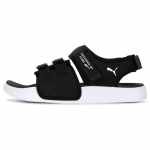 Puma Leadcat City Sandaal Must Valge Unisex Tossud 389079-01 35.5